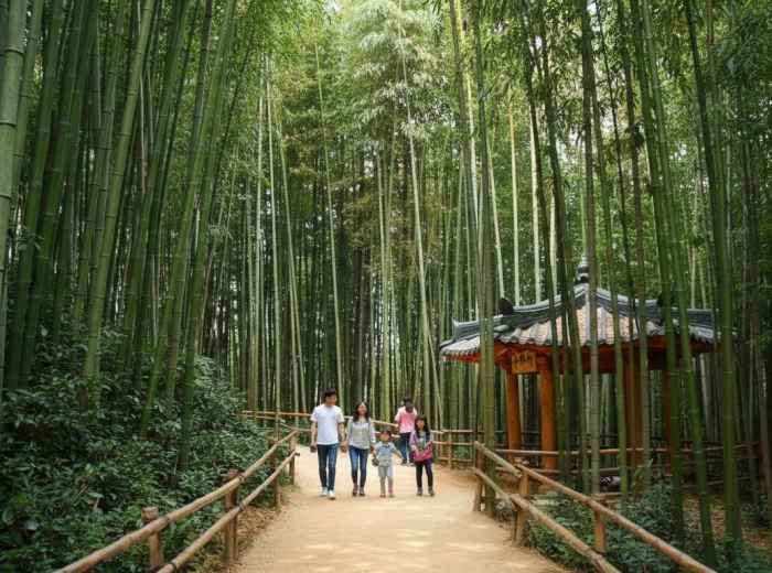 Damyang’s Juknokwon Bamboo Grove in early May