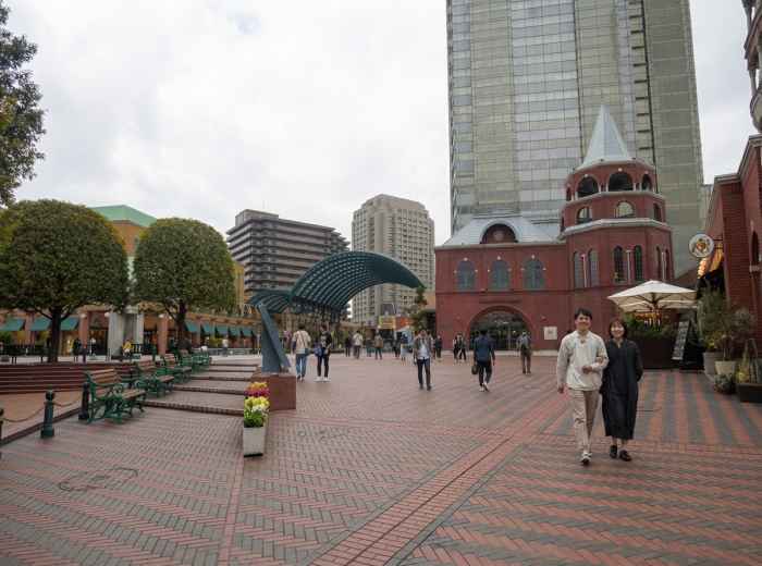 Yebisu Garden Place plaza and tower in Ebisu, Tokyo