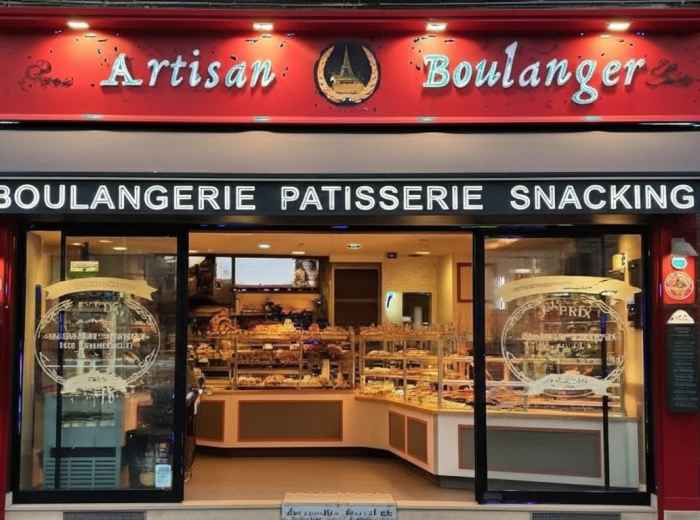 Au Paradis du Gourmand bakery on Rue Raymond Losserand 