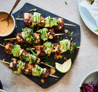 Tofu Lollipops