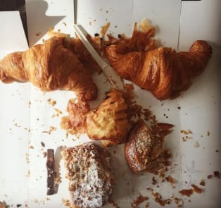 Almond croissant