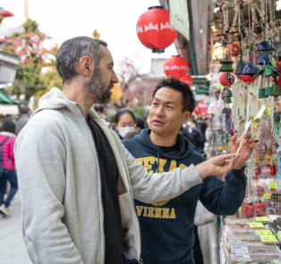 Solo traveler with local host in Tokyo