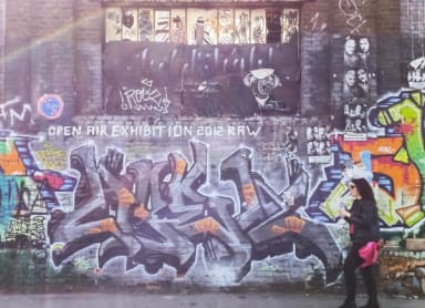 Street Art At The East Side Gallery