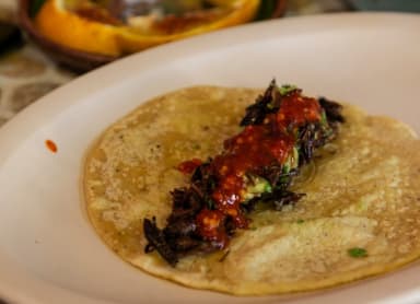 Street tacos in Mexico city