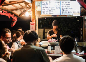Eat at ‘yatai’ food stands