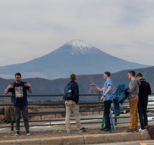 Fuji Five Lakes with the City Unscripted hosts