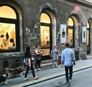 Day 2 Dinner: Returning to the Jewish district
