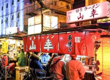 Yatai stalls