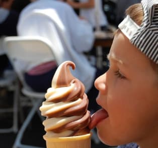 Try some famous Italian Ice Cream