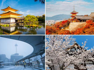 Seasonal highlights in Kyoto, Japan