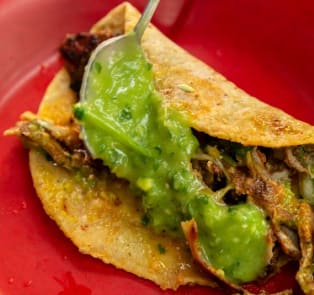 What is a taco?