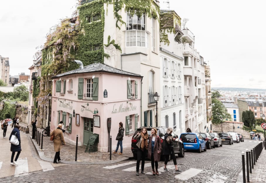 Paris walking tour of Montmartre