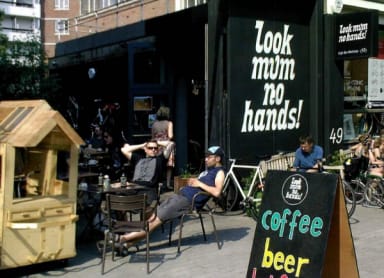 4pm: Shoreditch Grind Vs. Look mum no hands!