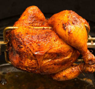Peruvian Style Rotisserie Chicken At Limón Rotisserie