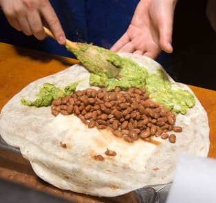 Burritos At Senor Sisig