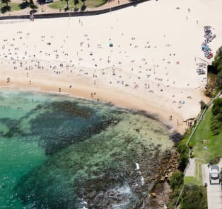 Relax on a secluded beach