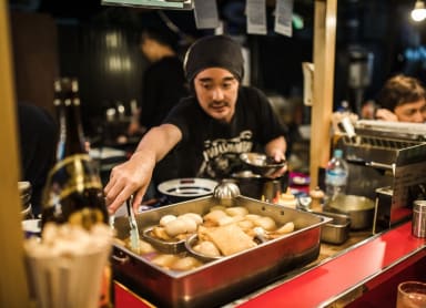 Get Some Street Food At A Yatai