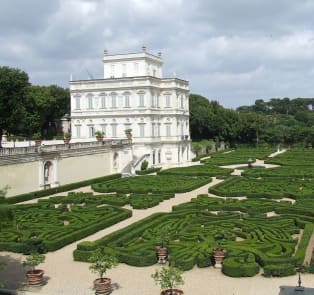 Villa Doria Pamphili in the afternoon