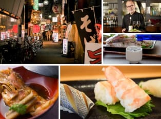 Traditional Japanese food, Tokyo, Japan