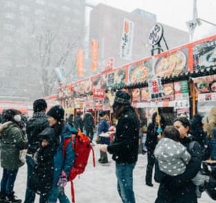 Experience festive Sapporo