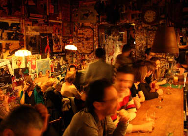 Take in live music at Le Piano Vache