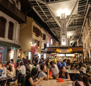 Eat At Lau Pa Sat