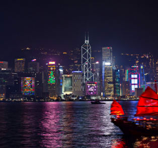 The million-dollar view of Victoria Harbour