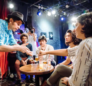 Tour guides of the City Unscripted in Tokyo