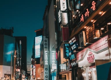 Mount Namsan and Myeongdong