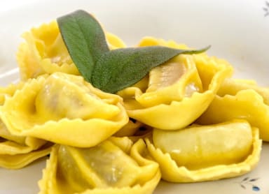 Tortelloni burro e salvia