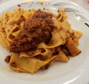 Tagliatelle al ragù