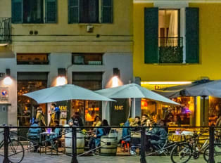 Milan at night