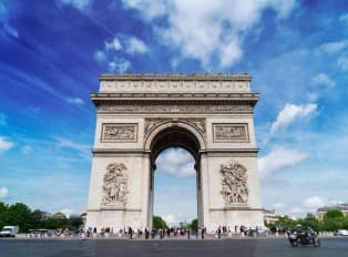 Arc de Triomphe is a historic monument