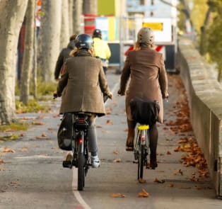 E-bike option for Kyoto bike tours