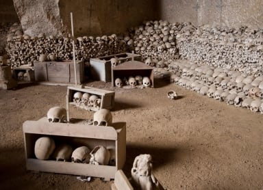 Fontanelle Cemetery Caves