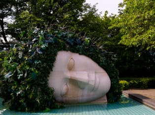 Art display at Hakone Open Air Museum, Japan
