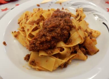 Tagliatelle al ragù