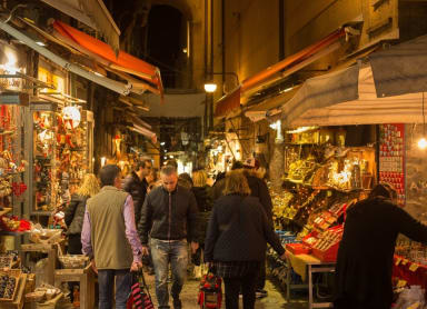 Experience the vibrant Via San Gregorio Armeno
