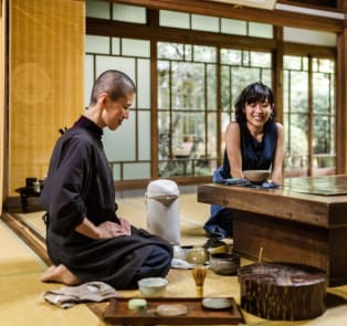 Experience a tea ceremony with a local guide by your s