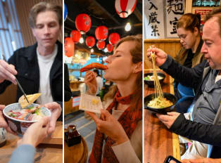 Enjoy walking food tours