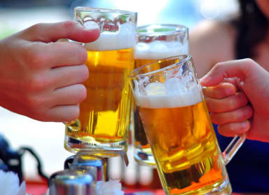Visit a beer garden