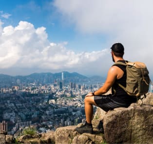 Hike up Lion Rock