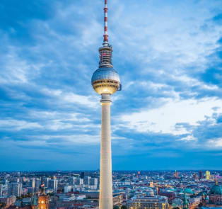 View of Berlin by Night