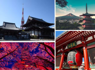 Historical traditional Japanese buildings, Japan