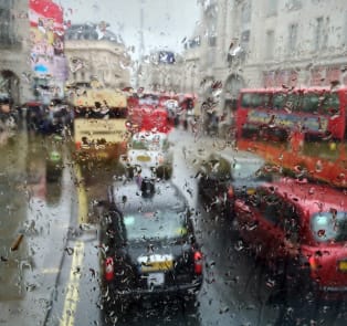Chucking it down