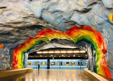 Seek shelter in a museum or explore underground graffiti