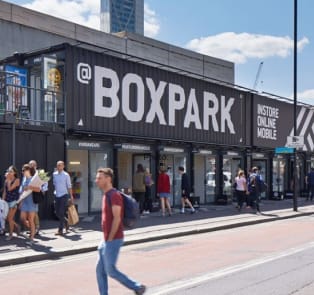 6pm: Brick Lane Vs. The Box Park