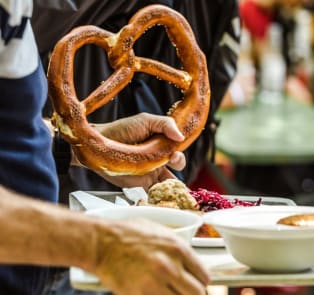 Feast on traditional dishes