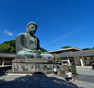 The Great Buddha in Kamakura, Japan