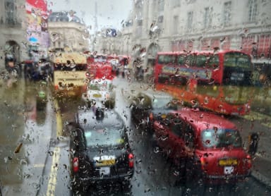 Chucking it down